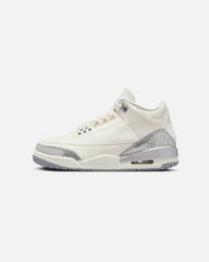 Women's Air 3 Retro "Metallic Silver" Sail/Cement Grey