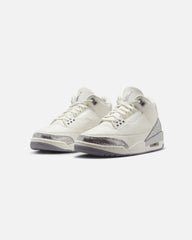 Women's Air 3 Retro "Metallic Silver" Sail/Cement Grey