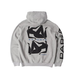 Parra Sporte Hooded Sweatshirt - Heather Grey