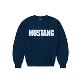 One Of These Days Mustang Crewneck - Sunfaded Navy