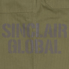 Sinclair Painted Fatigue Pants - Olive