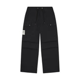 Paper Planes Wide Leg Cargo Pants - "Charcoal"
