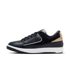 Women's 2 Retro Low - "Black/Varsity Red"