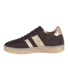 Jon Qwill Metallic Lace Up Sneakers