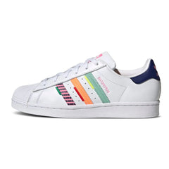 Women's Superstar - "White Multi"
