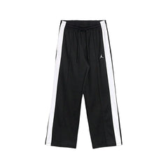 Women's Knit Track Pants - "Black"