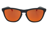 (Asian Fit) Frogskins Sunglasses "Matte Black / PRIZM Ruby" OO9245 63