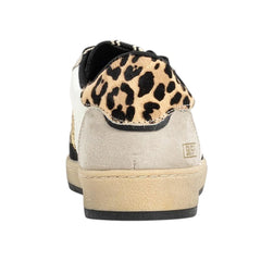Quinn Glitter Cheetah Lace Up Sneakers