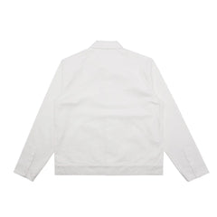 Students Zane Herringbone Jacket - White