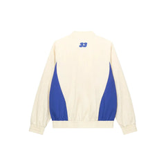 RtA Danilo Track Jacket - Bone Navy Fusion