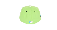 New Era 59Fifty Philadelphia Phillies 2008 World Series "Stone Age Pack" Fitted Hat - Lime Green