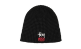 WAFFLE BUILT TOUGH SKULLCAP "Black" STUS341