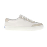 Jump Kick T-Toe Leather Lace Up Sneakers