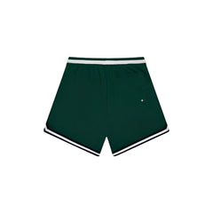 Rhude Logo Basketball Swim Shorts - Forest Green/White