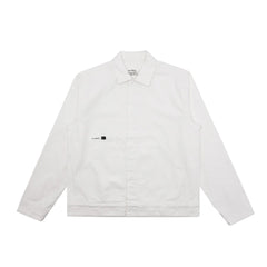 Students Zane Herringbone Jacket - White