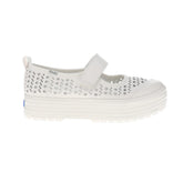 Mary Jane Perf Leather Platform Sneakers