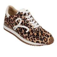 Queen Leopard Lace Up Sneakers