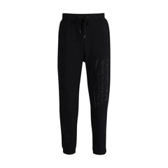 Von Dutch Rhinestone Logo Jogger - Black