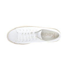 Triple Up Canvas Jute Foxing Lace Up Sneakers