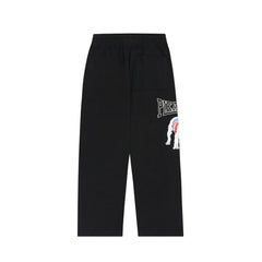 Pleasures Bulldog Cotton Pants - Black