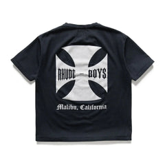 Rhude Boys Tee - Vintage Black