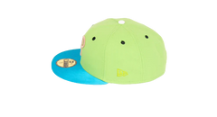 New Era 59Fifty Philadelphia Phillies 2008 World Series "Stone Age Pack" Fitted Hat - Lime Green